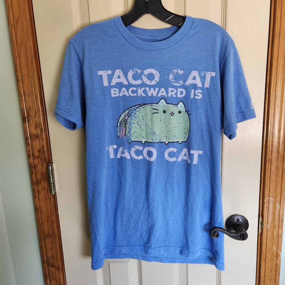 TACO CAT shirt 👕 sz small
